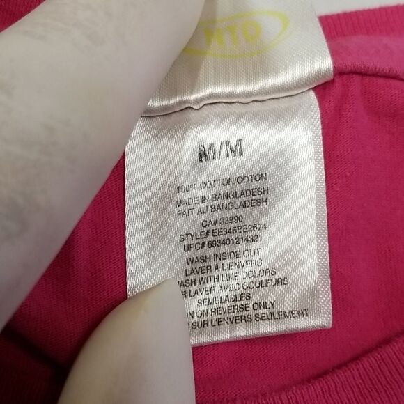 Betty Boop Shirt Women's Medium Graphic Tee Pink Sweet Dreams Puppy - Picture 3 of 6